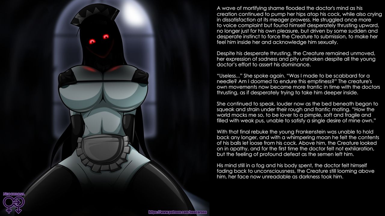Frankenstein's Mistress - Neocorona Femdom Halloween 2021 page 4 full