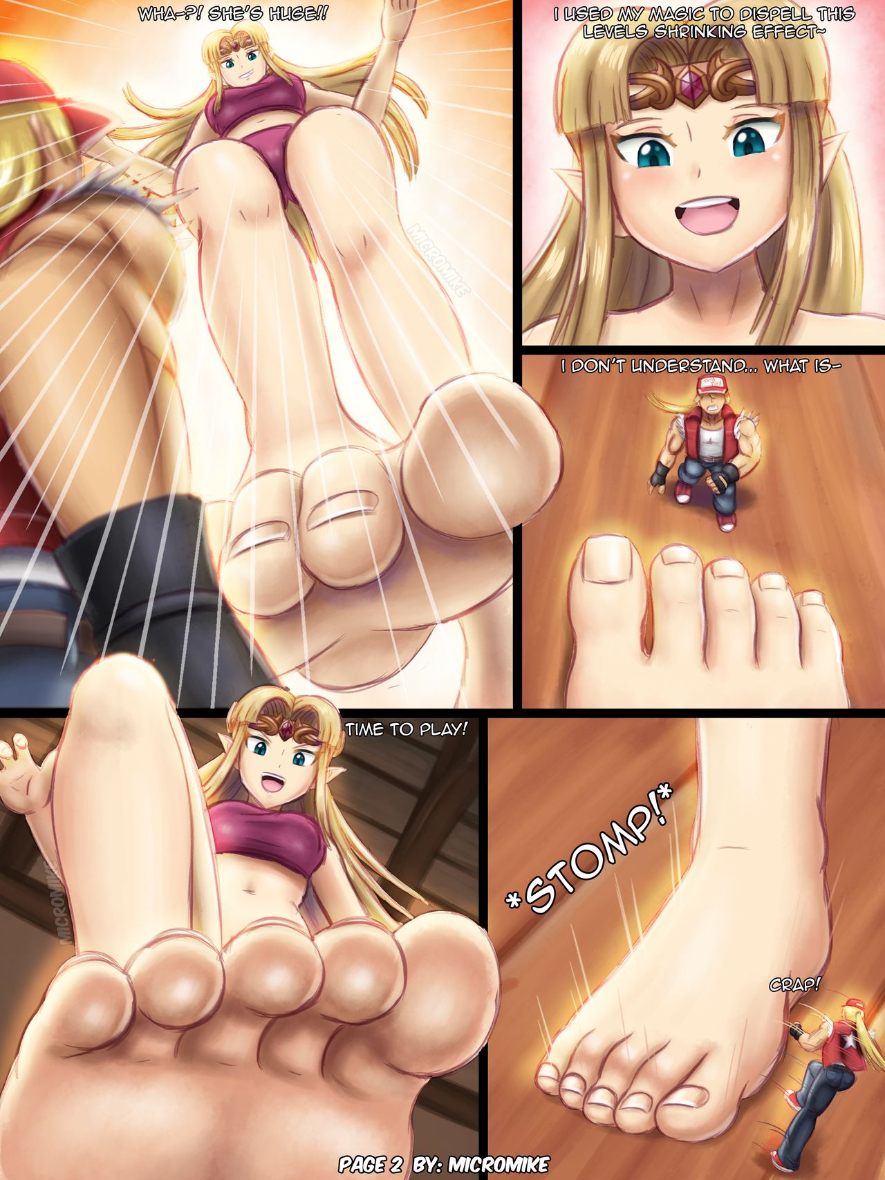 Zelda Smash page 2 full