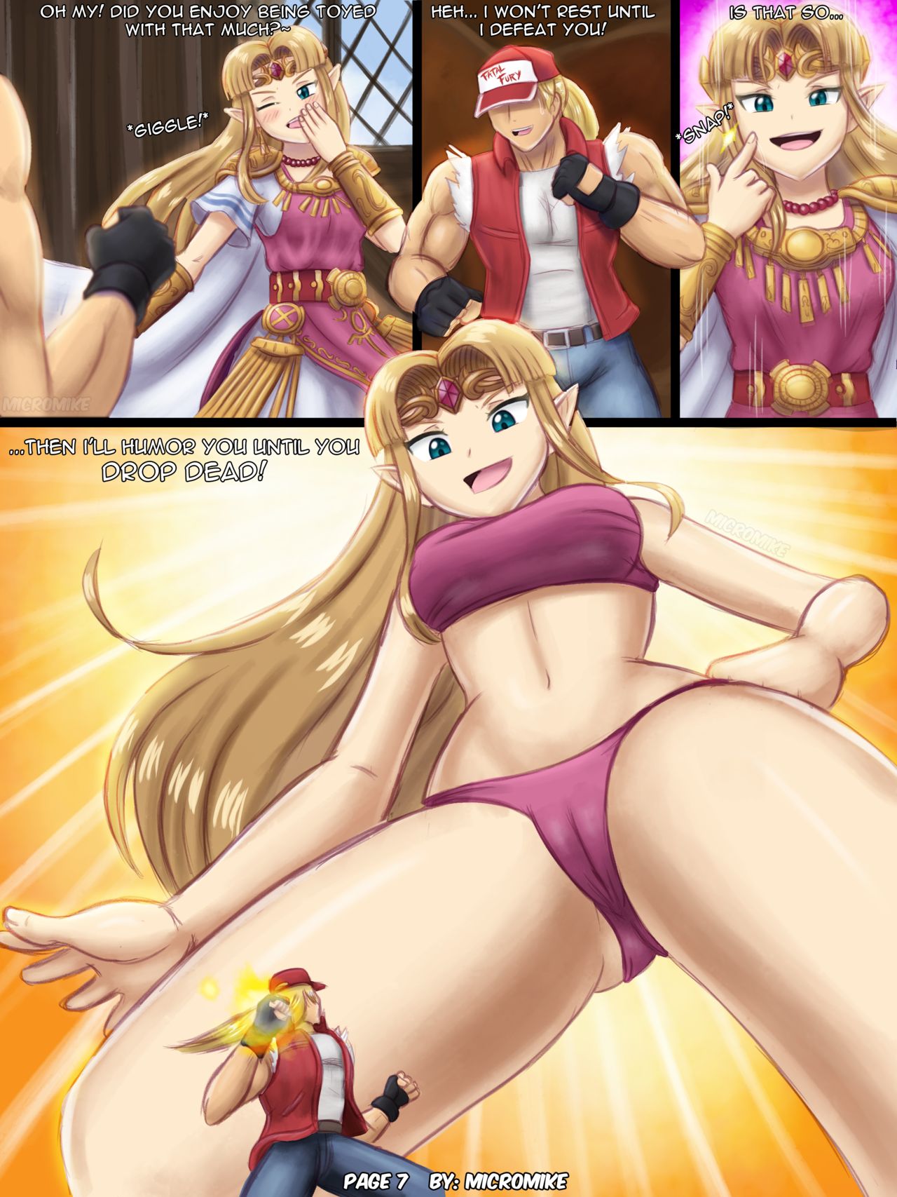 Zelda Smash page 7 full