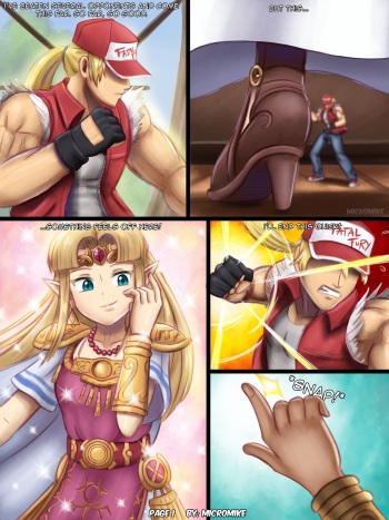 Zelda Smash cover