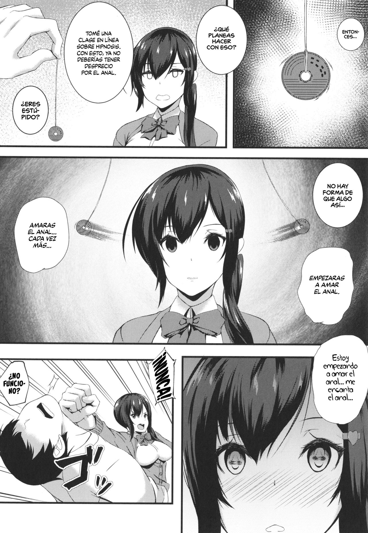 Tameshite Miyou! Saiminjutsu de JK Anaru | ¡Dale una Oportunidad! Hipnotismo Anal con una Colegiala page 6 full