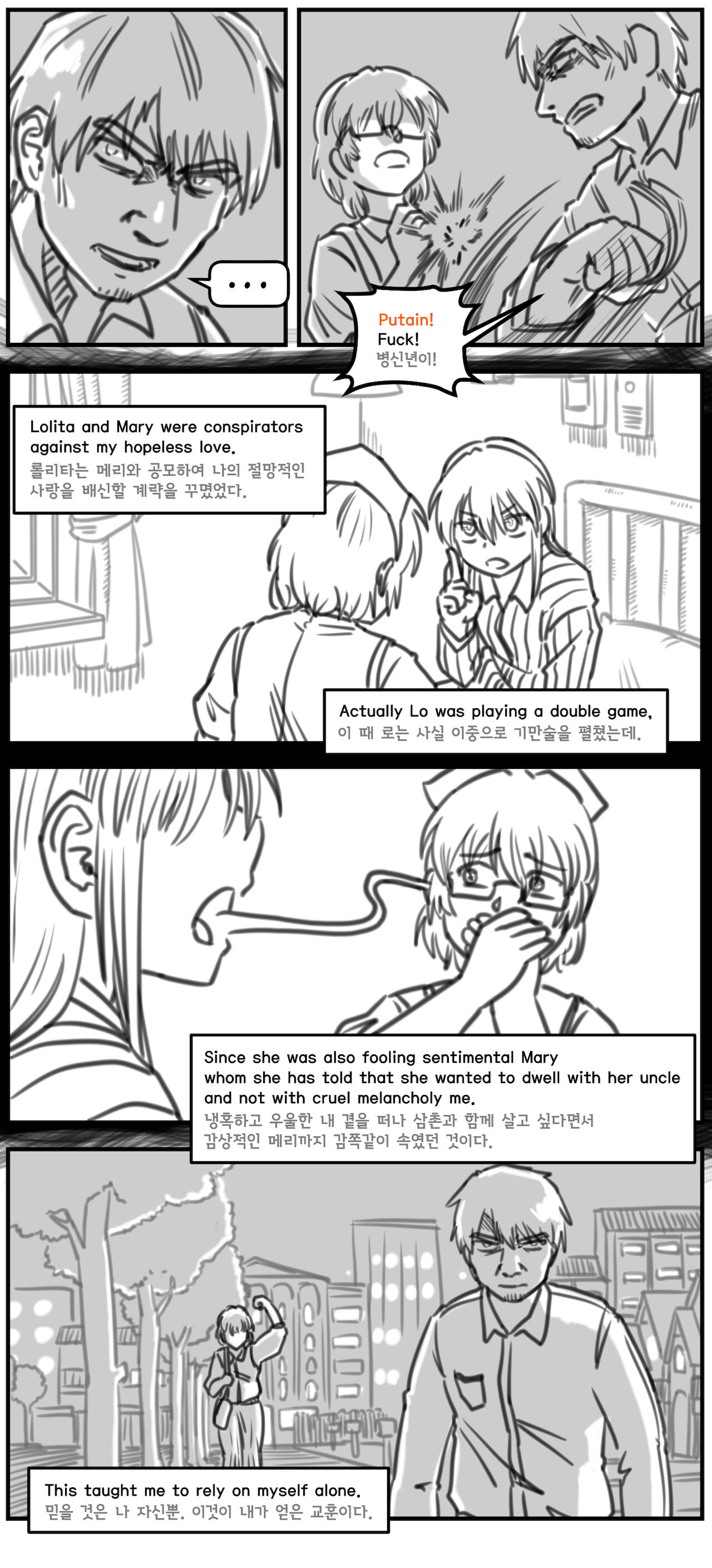 Lolita Comicalized #23 | 만화로 쉽게 읽는 롤리타 #23 page 8 full