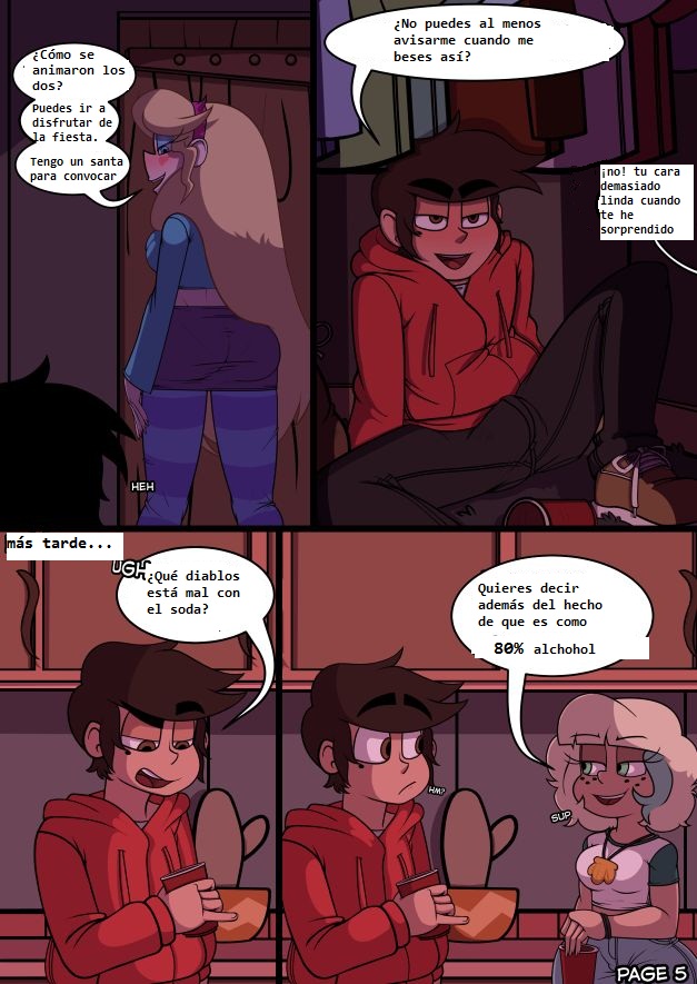 A Little Weird House Party  spanish page 6 full
