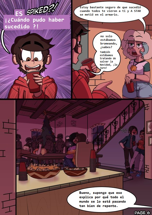 A Little Weird House Party  spanish page 7 full