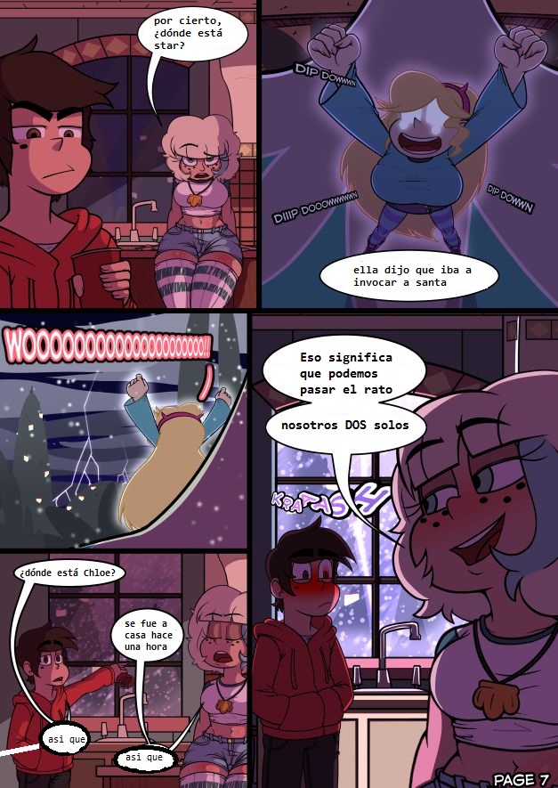 A Little Weird House Party  spanish page 8 full