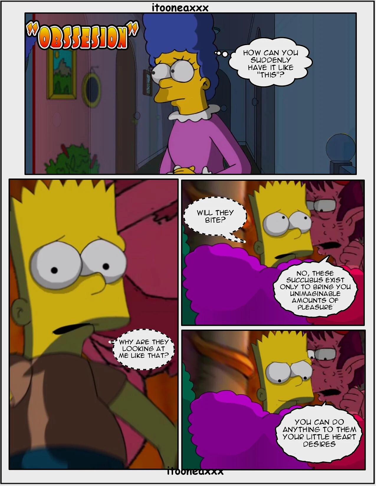 Simpsons Comics  - 2 . Obsession - ENGLISH page 2 full