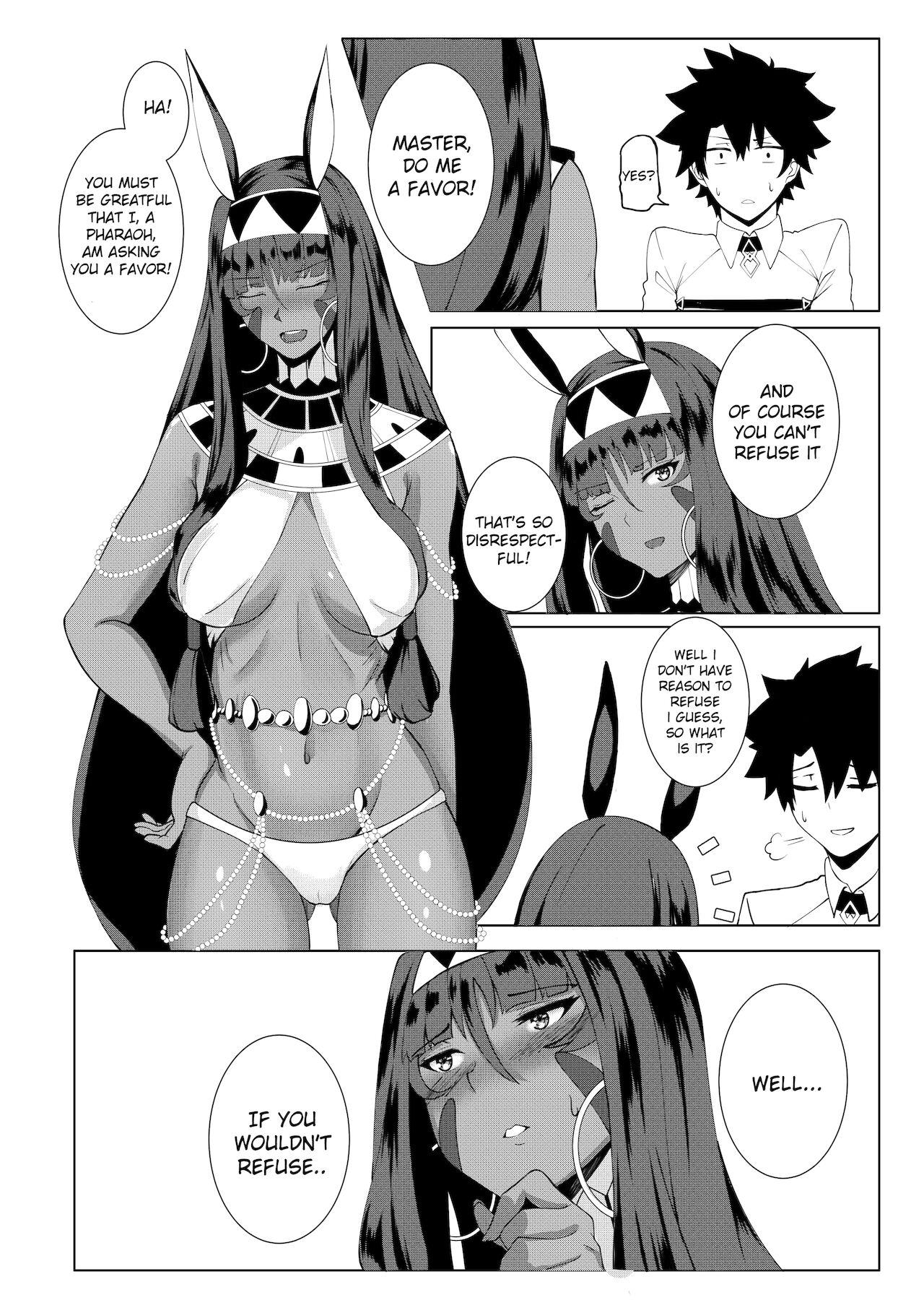 Nitocris mo Yaritai | Nitocris Also Wants to Do it page 6 full