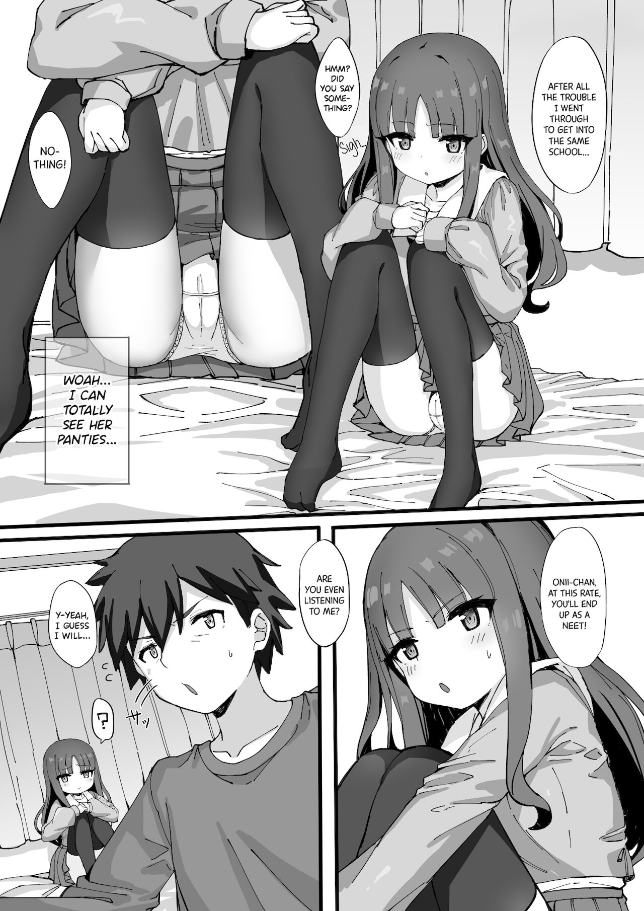 Imouto ni Ashikoki Sareta node, Shikaeshi Oshioki Ecchi | My Little Sister Gave Me A Footjob, So I Got Even By Fucking Her As Punishment page 6 full