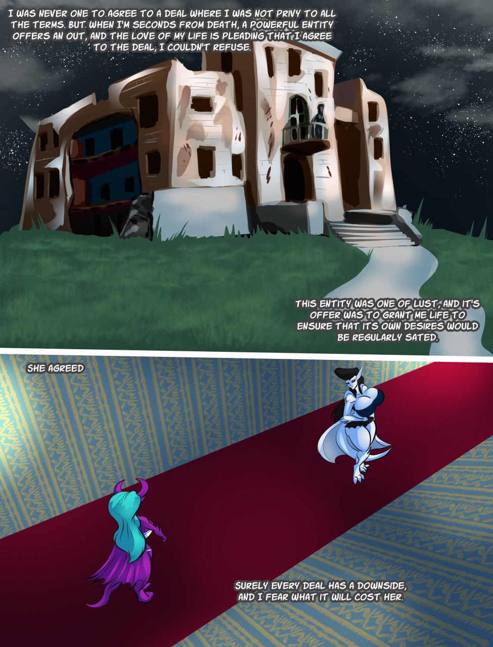 Drenton Comic: Gargoyle's Deal page 2 full