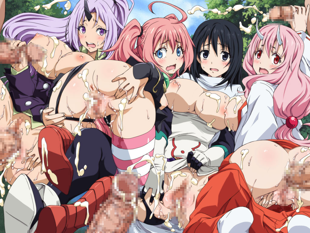 Yuumei Chara Kannou Shousetsu CG Shuu No. 409!! Tensei Shitara Slime datta Ken HaaHaa CG Shuu page 3 full