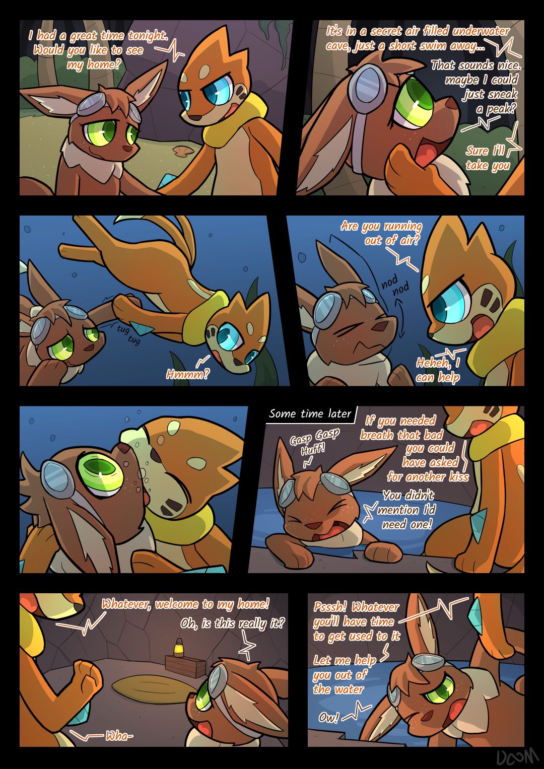 Underwater page 1 full