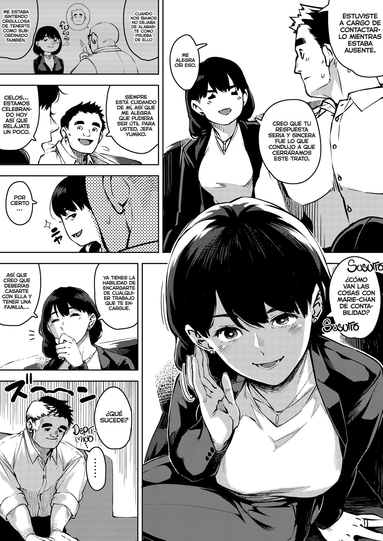 Buka to Maguwau Hitozuma Joushi ~Yumiko~ | La Jefa Casada Yumiko Teniendo Sexo con su Subordinado page 3 full