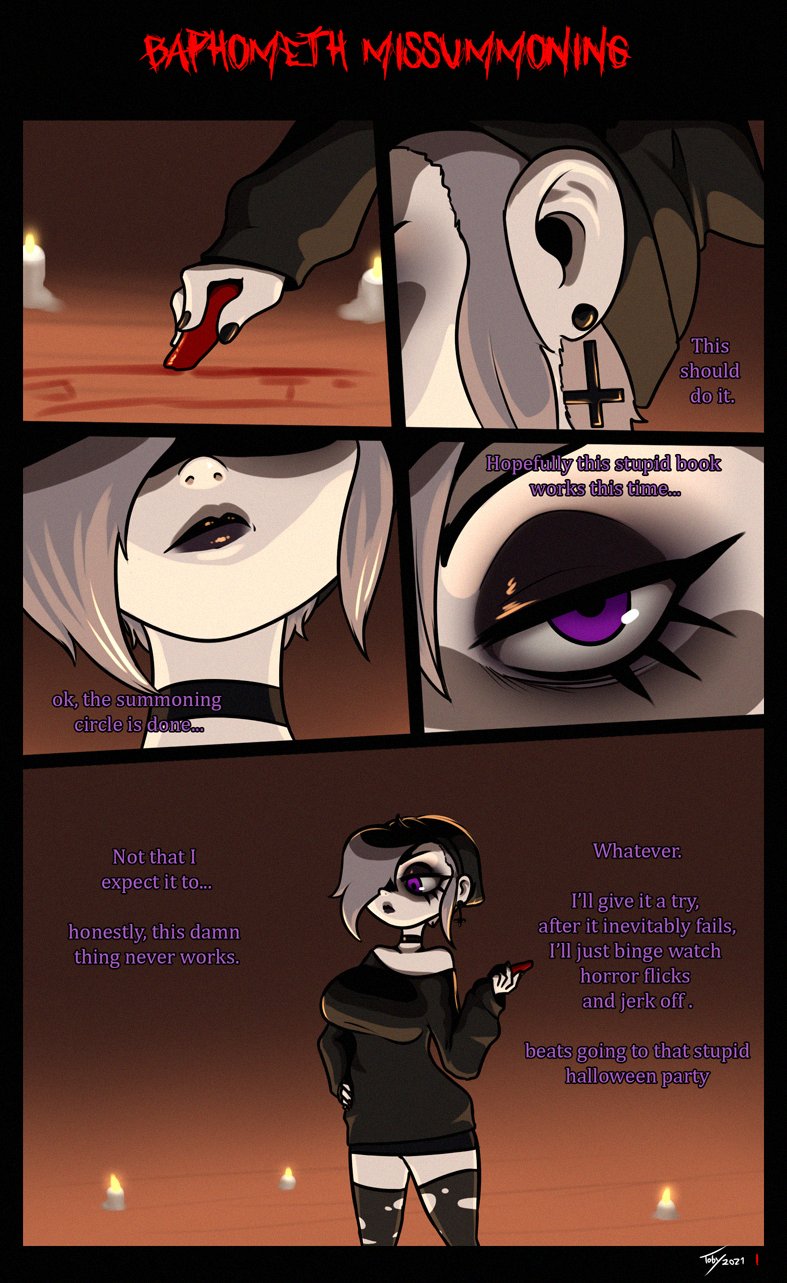 Baphomet Missummoning page 1 full