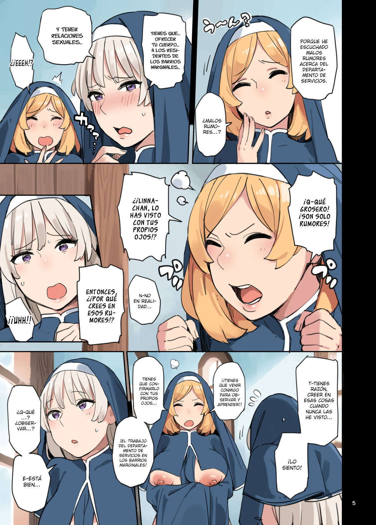 Houshibu o Kengaku Shiyou! | ¡Vamos a visitar el Departamento de Servicios! page 5 full