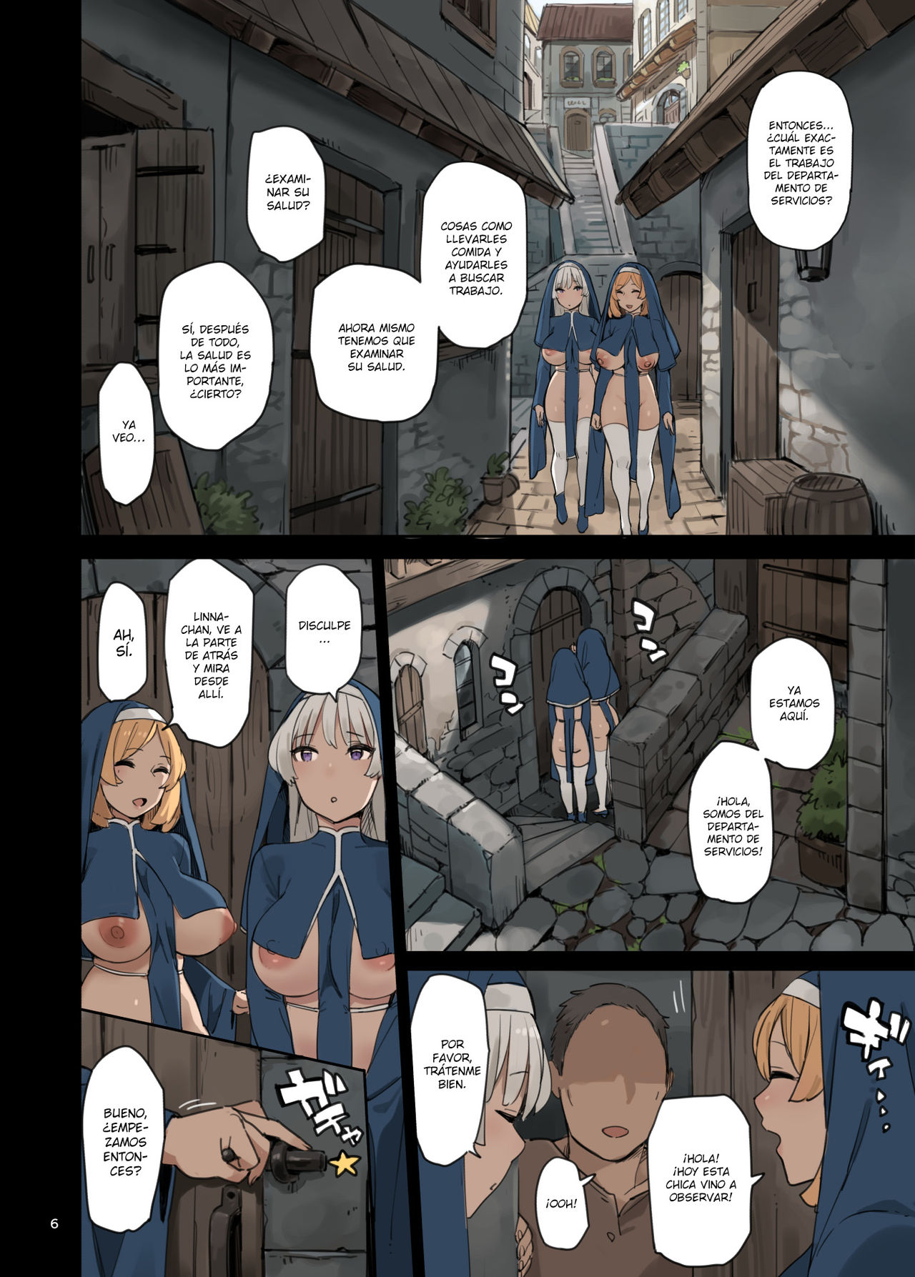 Houshibu o Kengaku Shiyou! | ¡Vamos a visitar el Departamento de Servicios! page 6 full