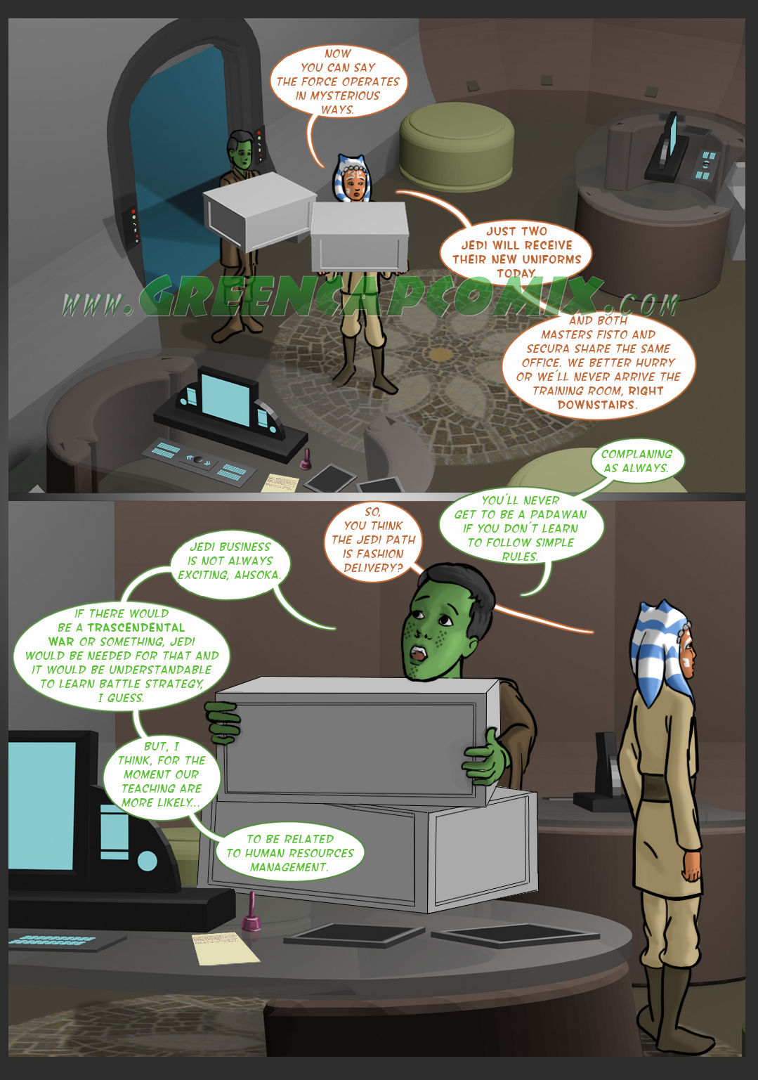 Star Wars The Force In Depth 1 In The Privacy page 5 full