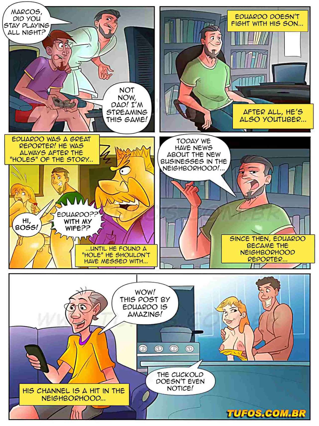 Vizinhança Do Caralho – A Fucking Secret – Tufos - english page 3 full