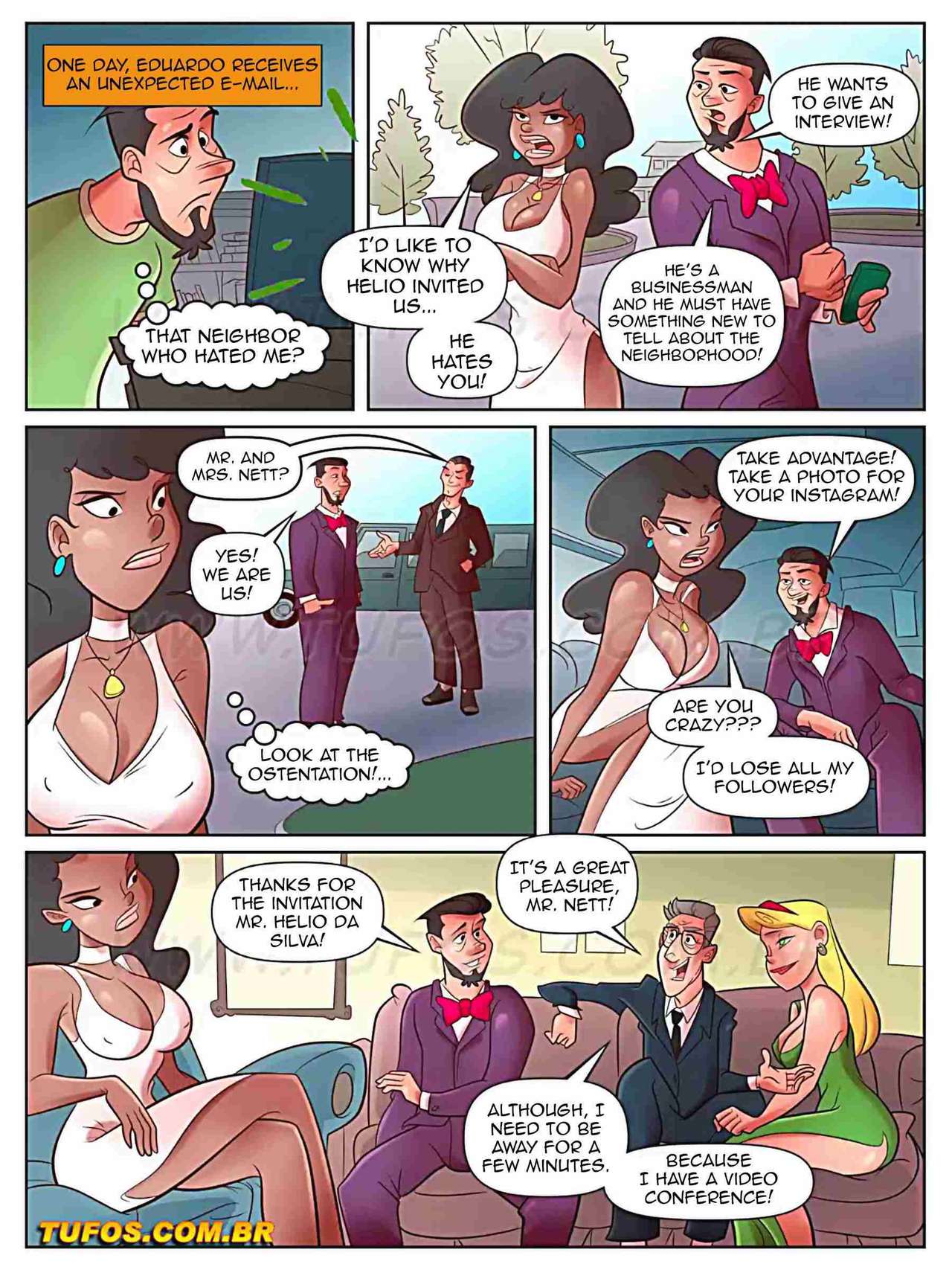 Vizinhança Do Caralho – A Fucking Secret – Tufos - english page 4 full