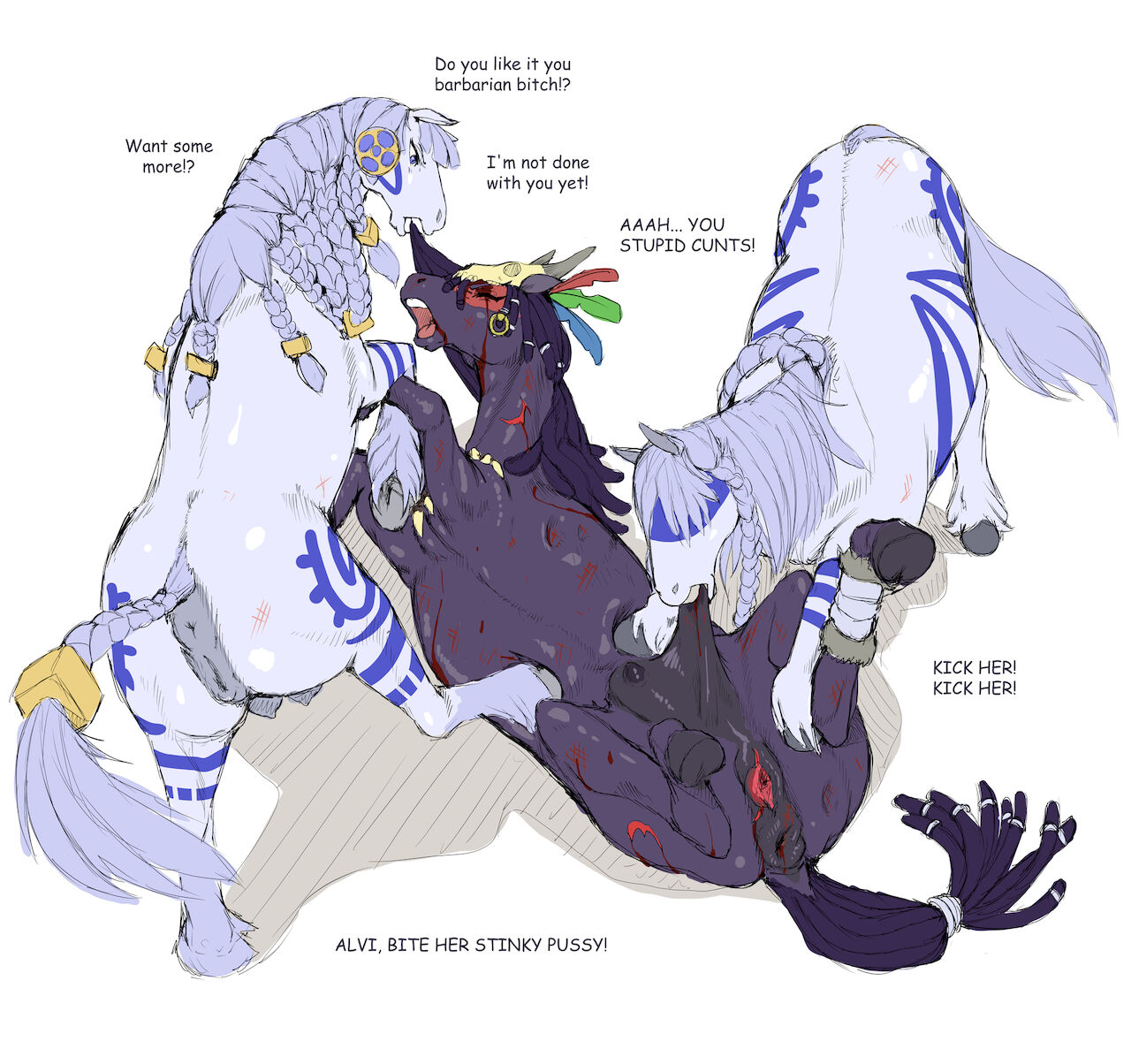Mare Fights page 1 full