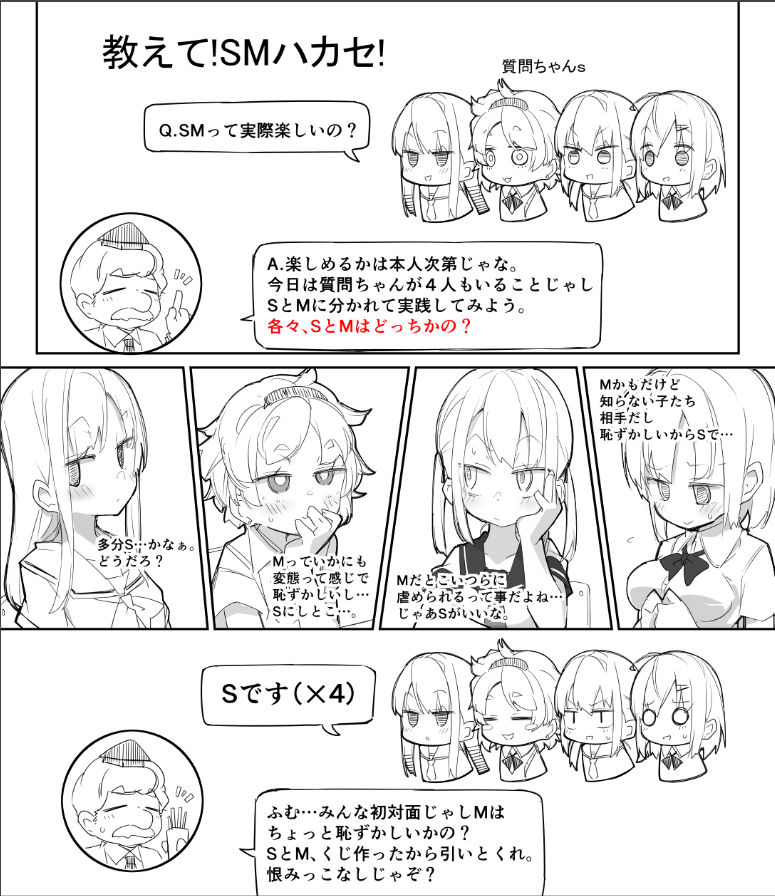 Four Novices' First SM Experience page 1 full
