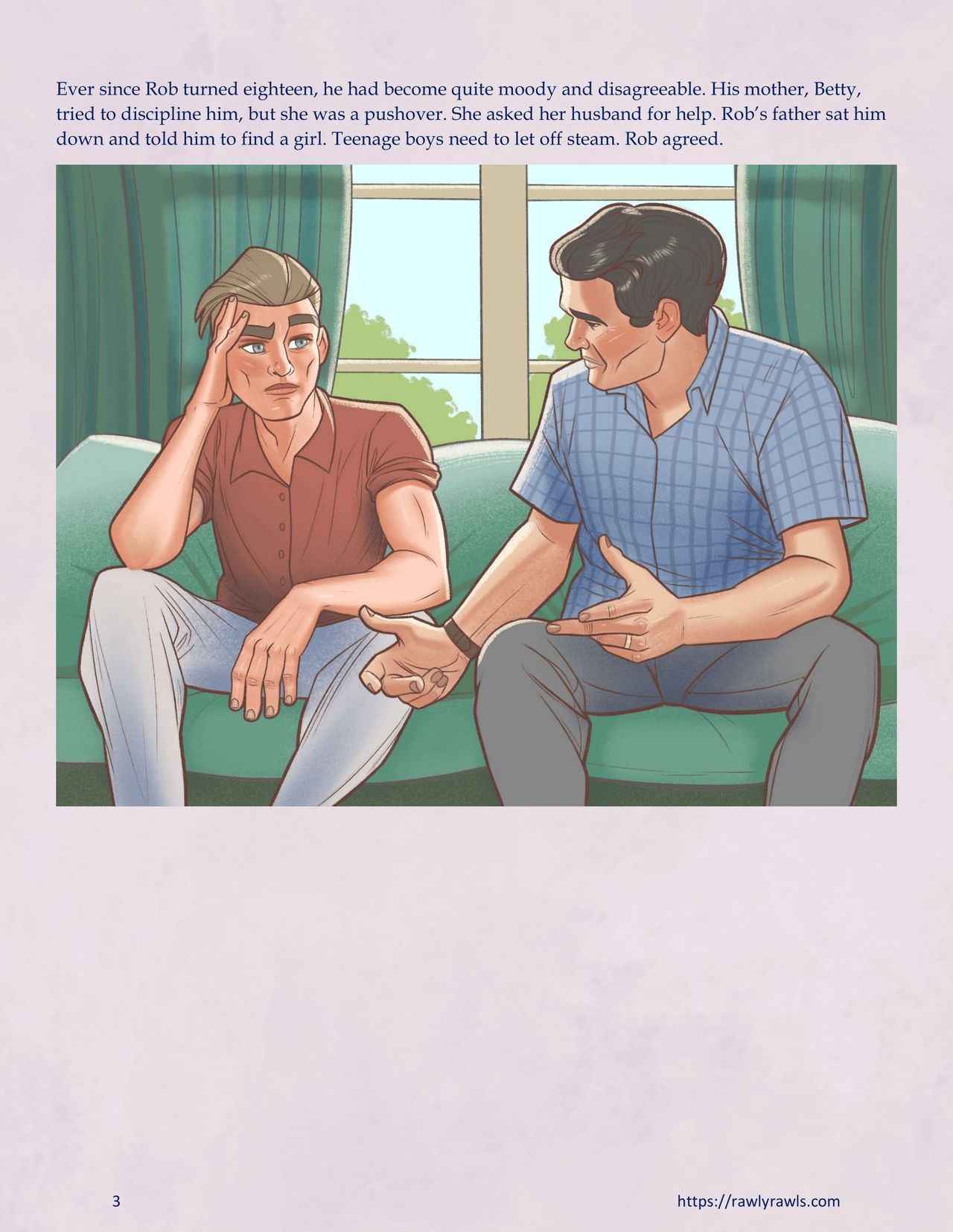 Anything for Robby Chapter 1: Rawly Rawls Fiction page 3 full