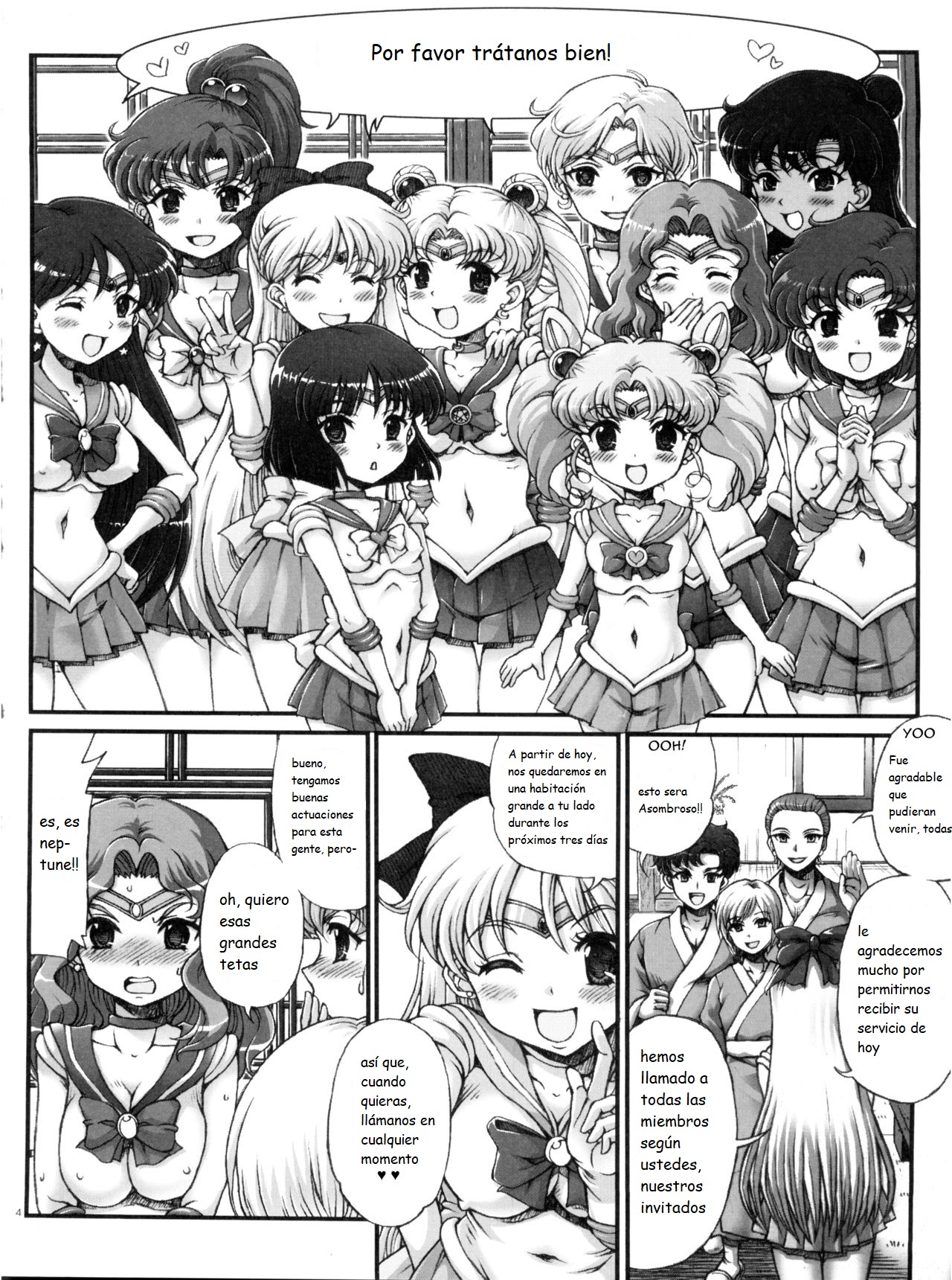Sailor Delivery Health All Stars ~Onsen Ryokan-hen~ page 3 full