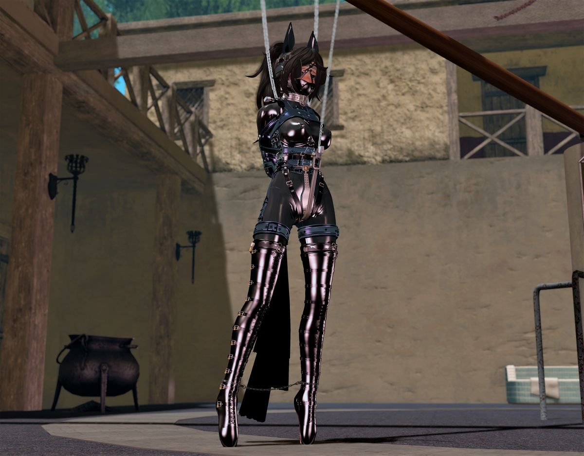Latex Ponygirl training page 5 full
