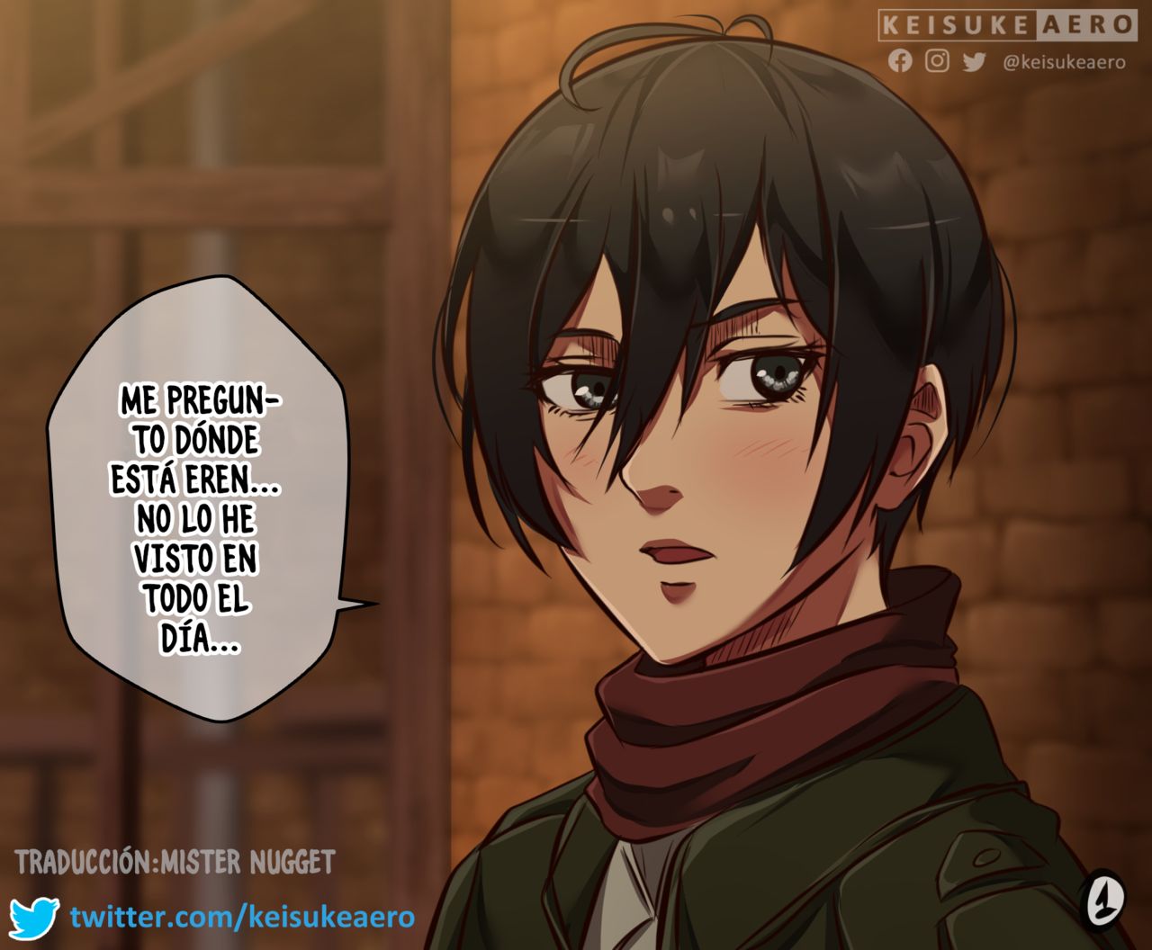 Mikasa x Eren x Annie - Trío | Attack on Titan page 1 full