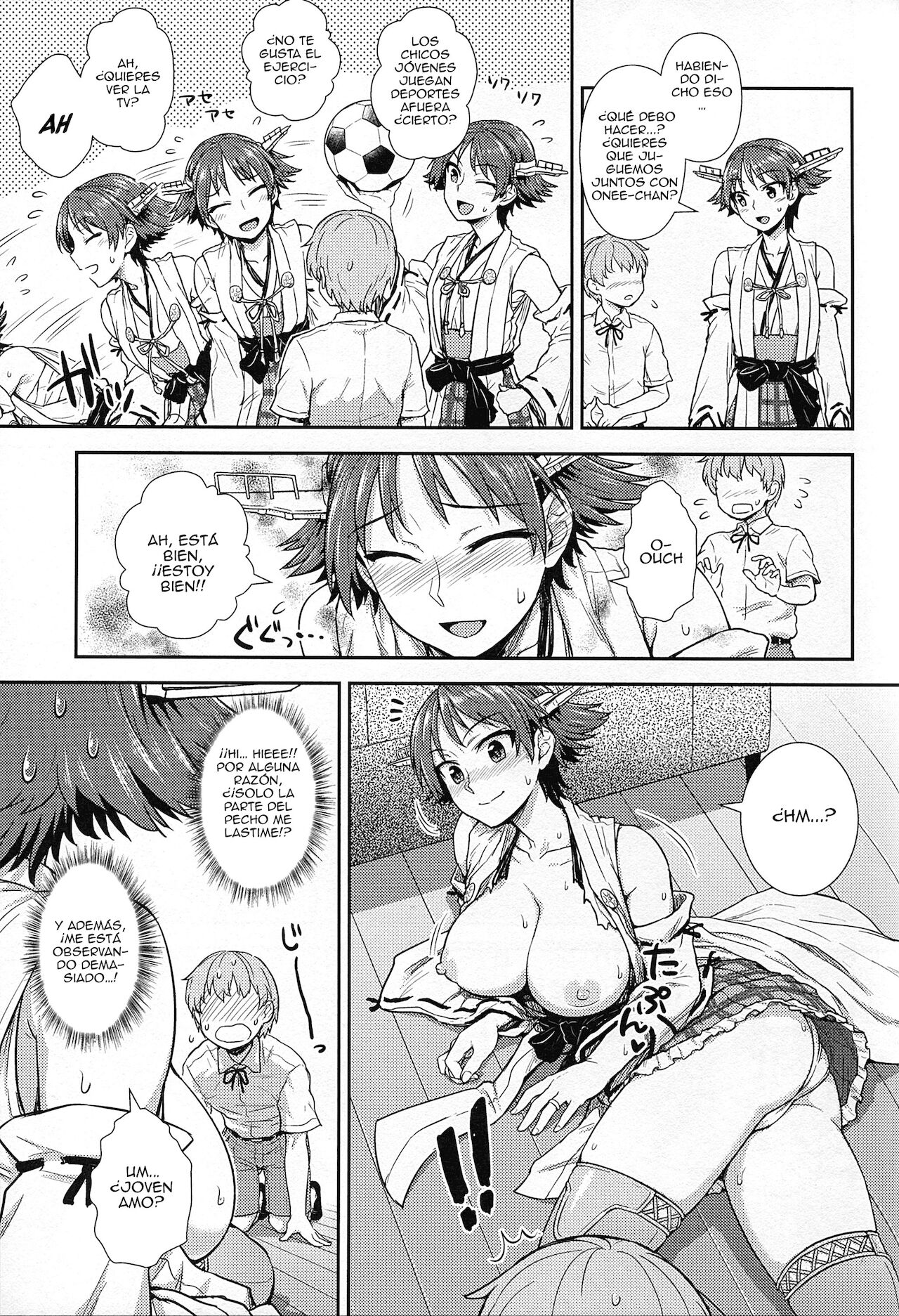Hiei-san to Omamagoto | Jugando a la Casita con Hiei-san page 3 full