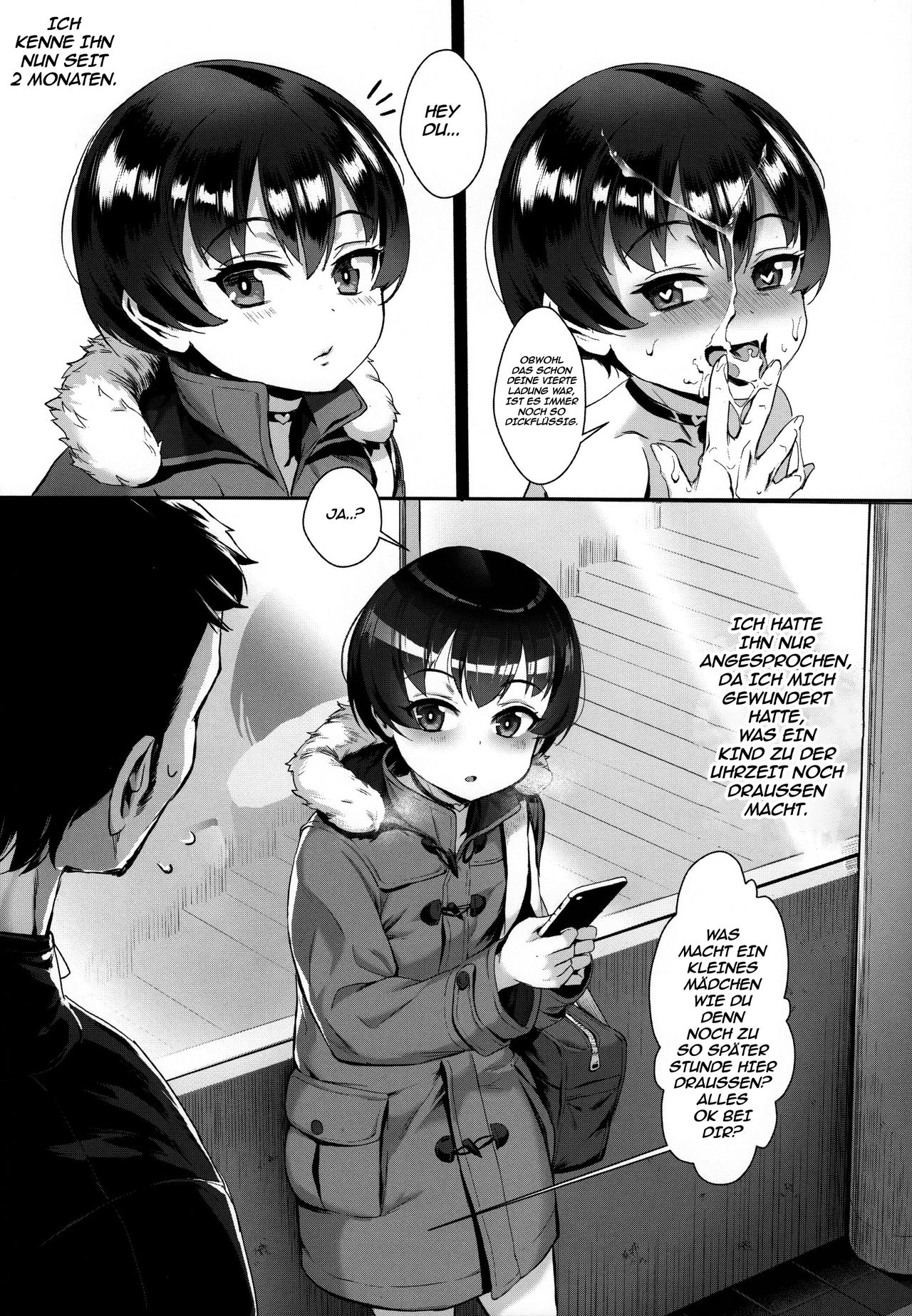 Inran Shounen "Nazo no Bitch Shota to Ossan no Monogatari" | Slut boy in the tale of a man and a mysterious sissy boy page 9 full