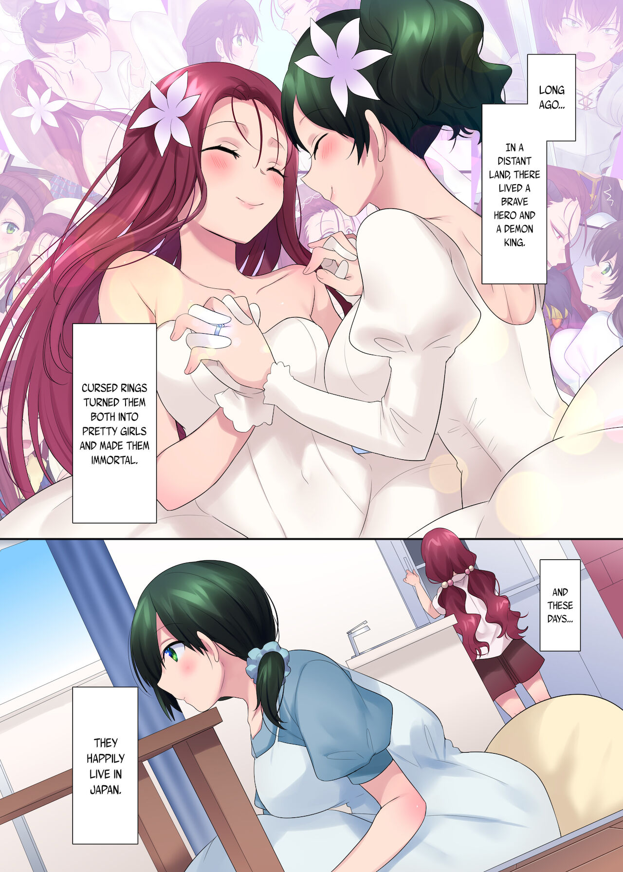 Honnoji no Seihen ~Onna ni Sareta Nobunaga~ | Honnoji Transformation ~Nobunaga was Turned into a Girl~ page 1 full