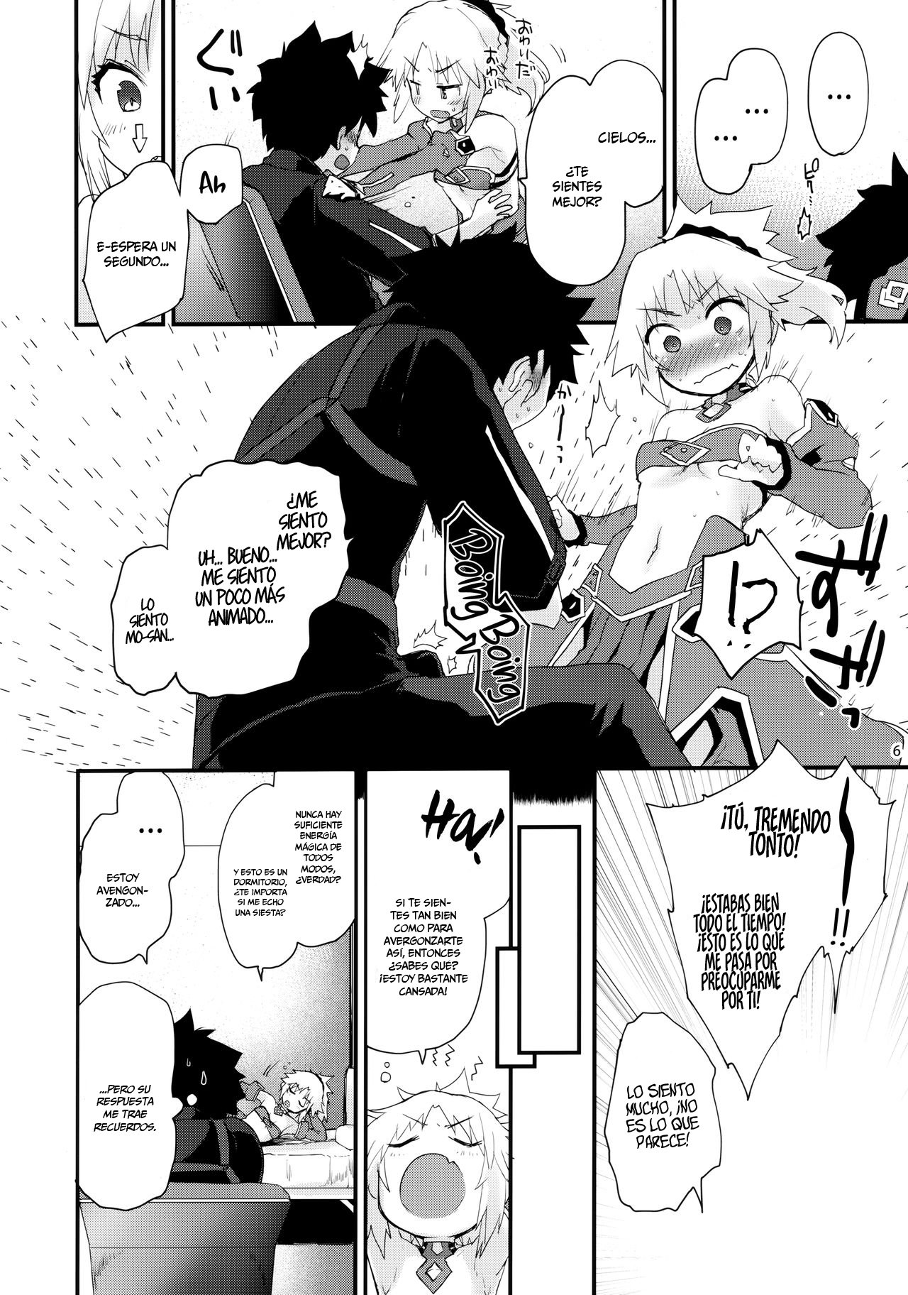 Gomen ne Mor-san... | Lo siento Mo-san!! page 5 full