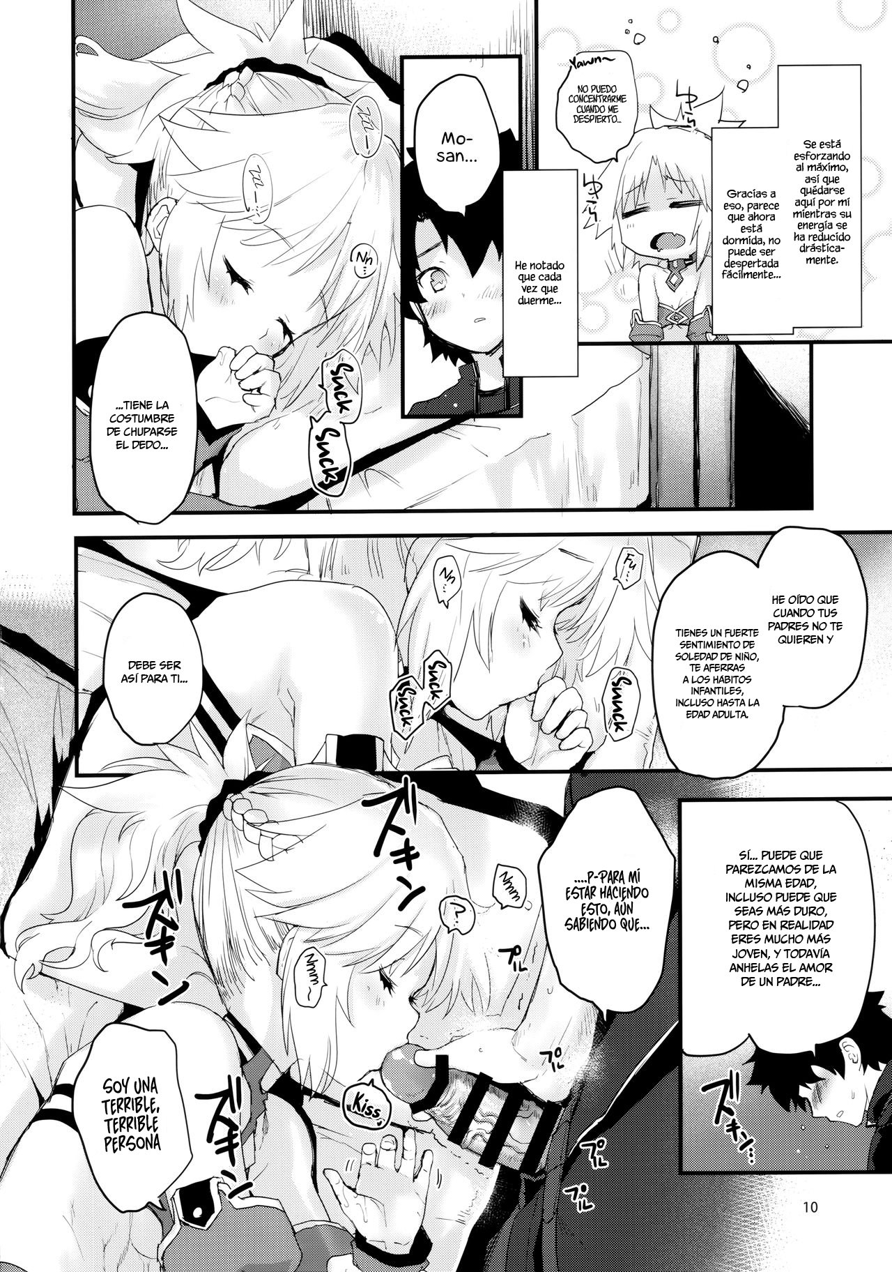 Gomen ne Mor-san... | Lo siento Mo-san!! page 9 full