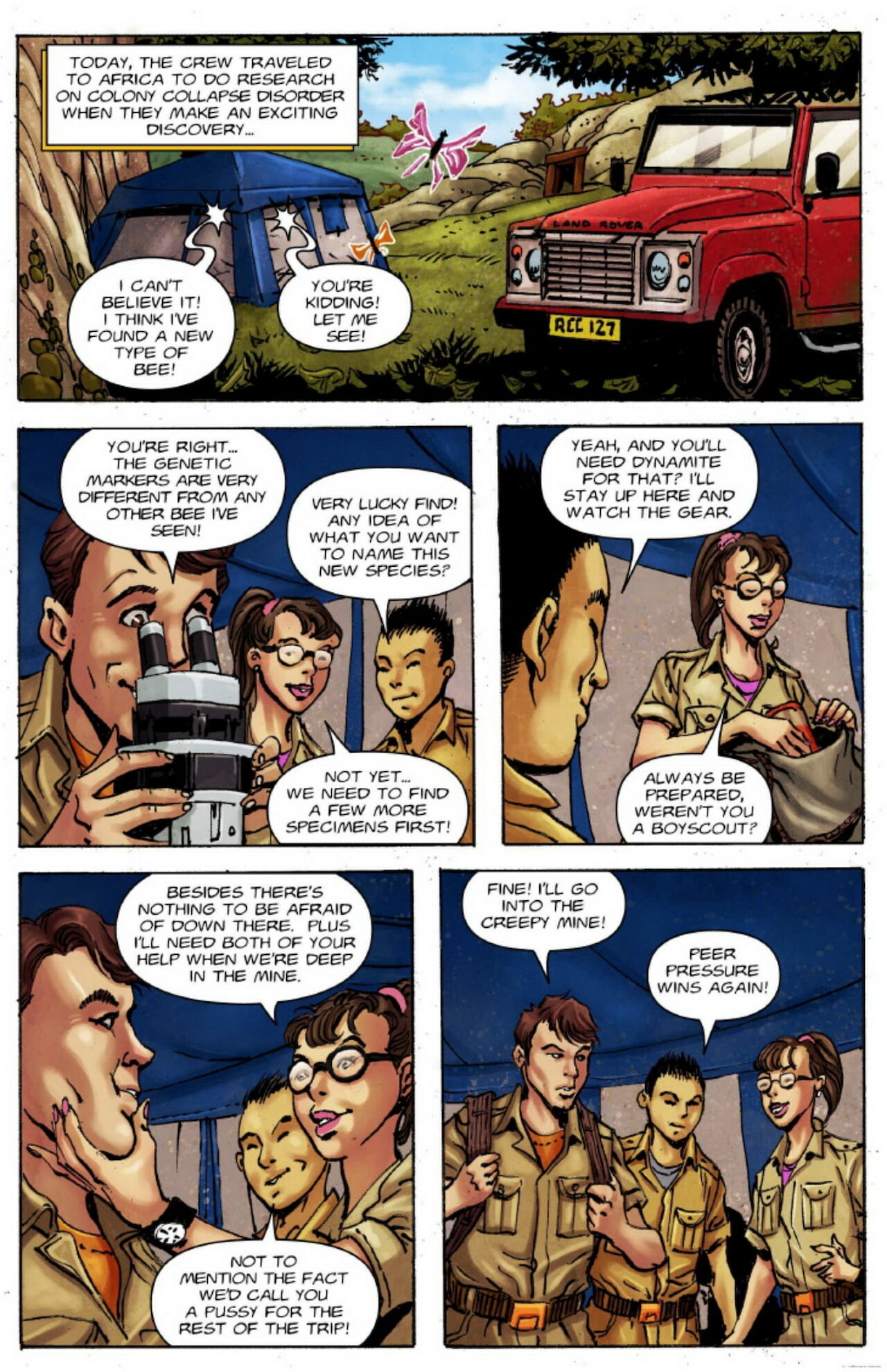 Hunter - Bee Stings 1-4 page 4 full