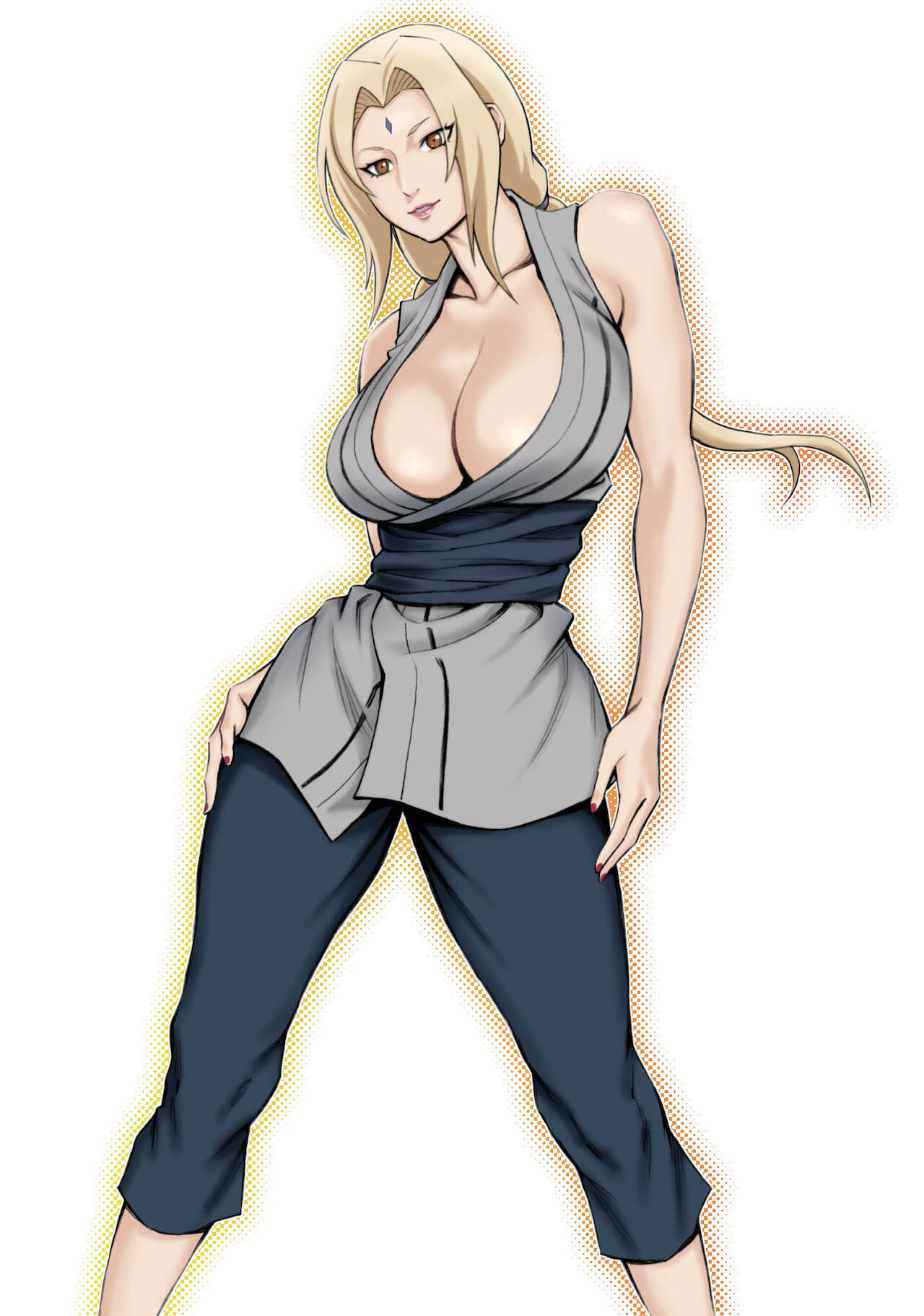 Akogare no Tsunade-sama o Zettai Ninshin Sasetai | I Want To Make Tsunade-sama Pregnant page 2 full