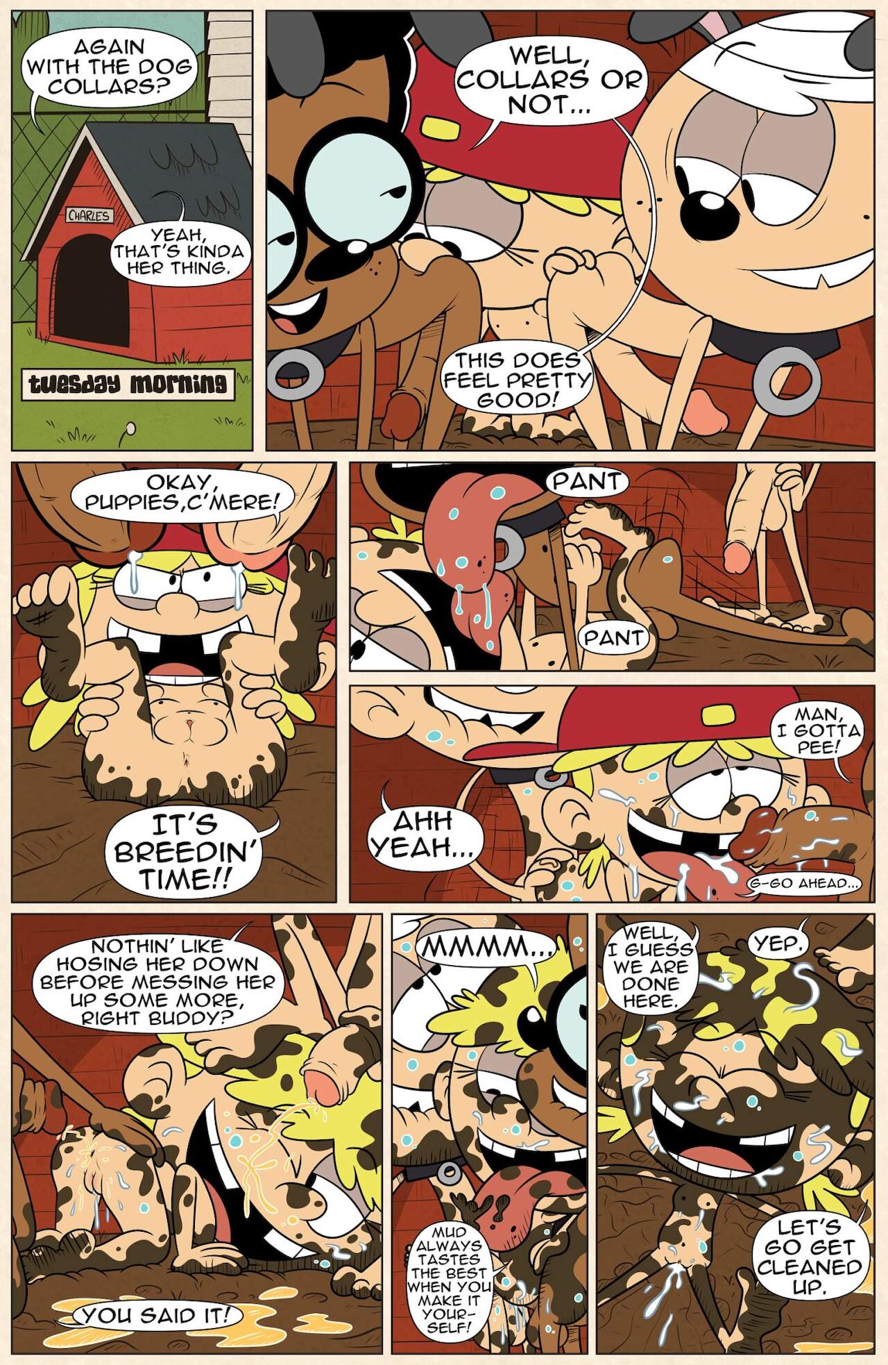 The Lewd House Days Of Our Louds By Blargsnarf page 4 full