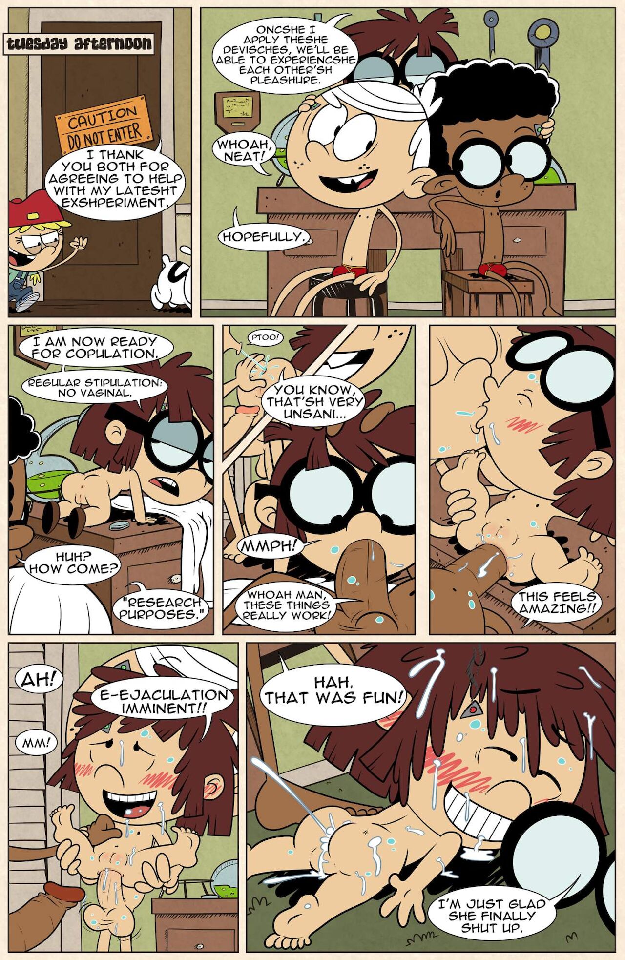 The Lewd House Days Of Our Louds By Blargsnarf page 5 full