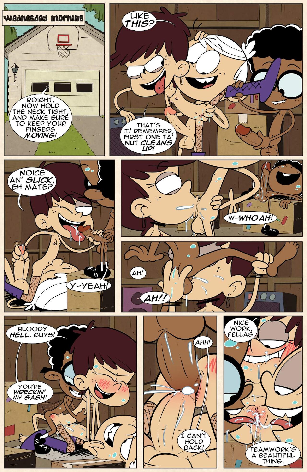 The Lewd House Days Of Our Louds By Blargsnarf page 6 full