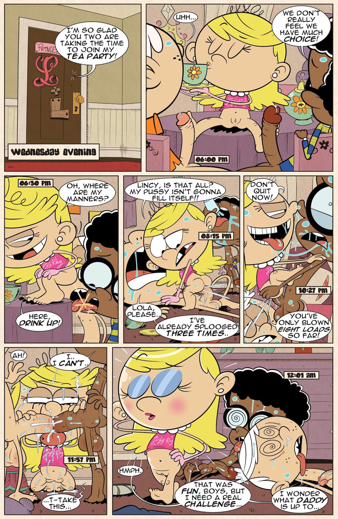 The Lewd House Days Of Our Louds By Blargsnarf page 7 full