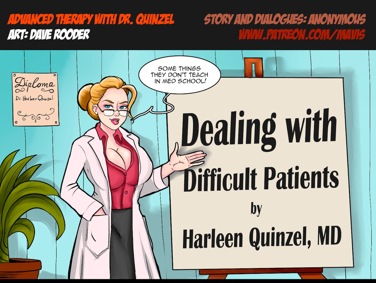 Advanced Therapy with Dr. Quinzel page 1 full