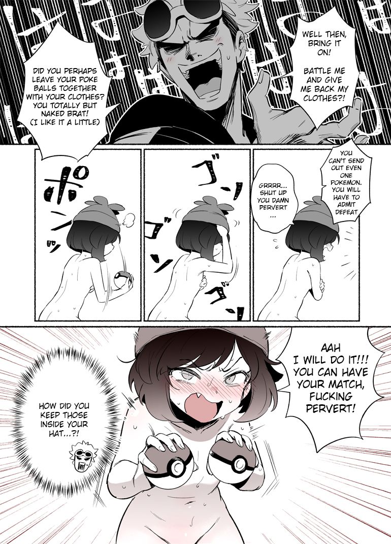 Katanakereba Fuku o Torimodosenai Pokemon Battle | Pokemon battle where you can't get your clothes back unless you win page 2 full