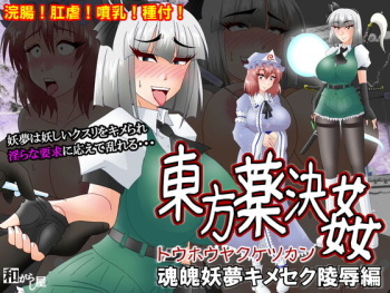 Touhouyaku Kekkan Konpaku Kimeseku Ryoujoku Hen cover