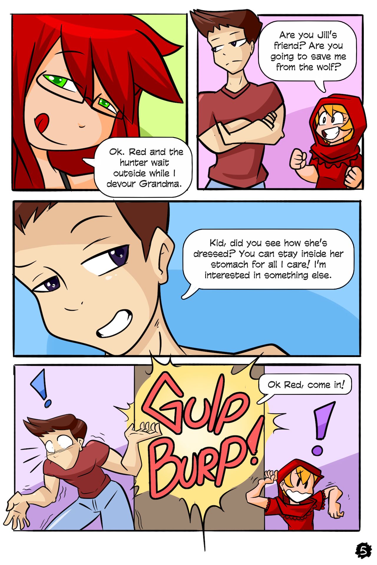 Gabi v Jill: Vore of Justice part 1 page 6 full