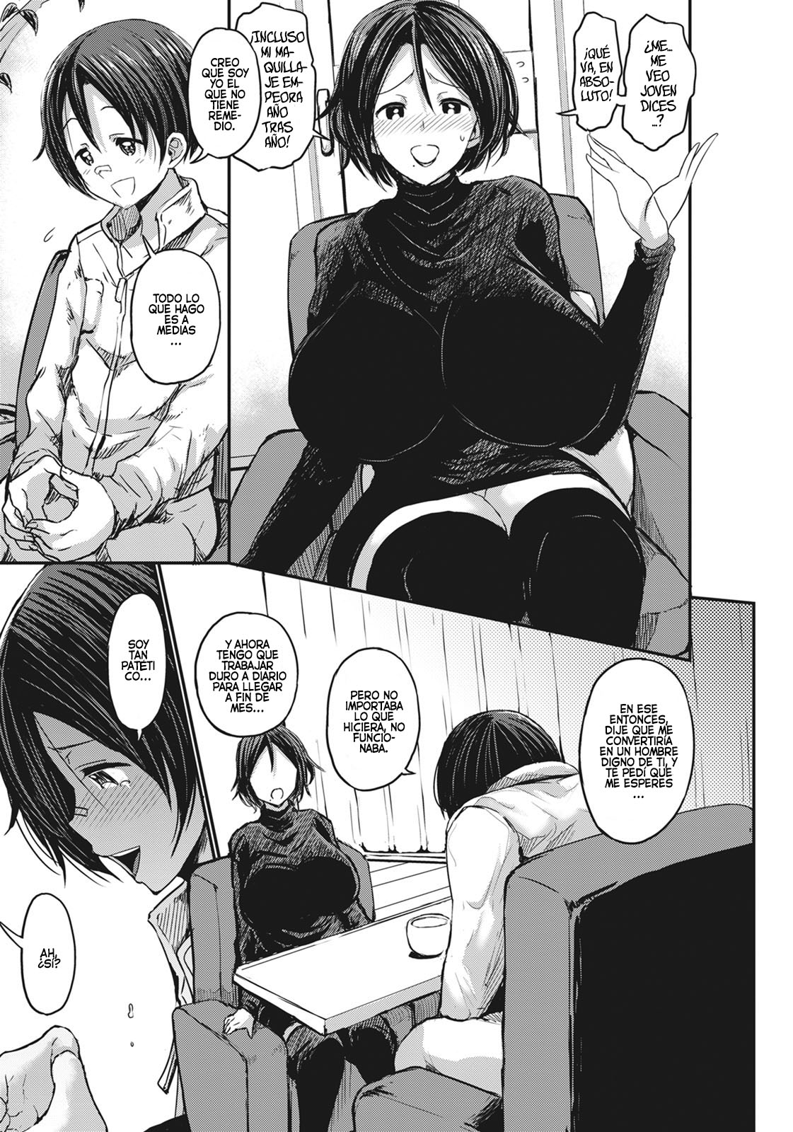 Ani no Osananajimi Kuro Gyaru Mama to Ototou no Boku 〜Kouhen〜 | La Amiga de la Infancia de Mi Hermano Mayor, Quien es Una Mamá Gyaru de Piel Morena, y Yo 〜Parte 3〜 page 3 full