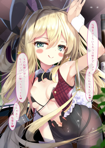 Bunny core-chan to Ecchi cover
