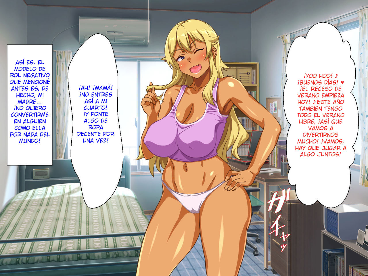 Gal Mama Bitch ni Makasenasai! - Leave It to Your Slutty Gyaru Mom! page 3 full