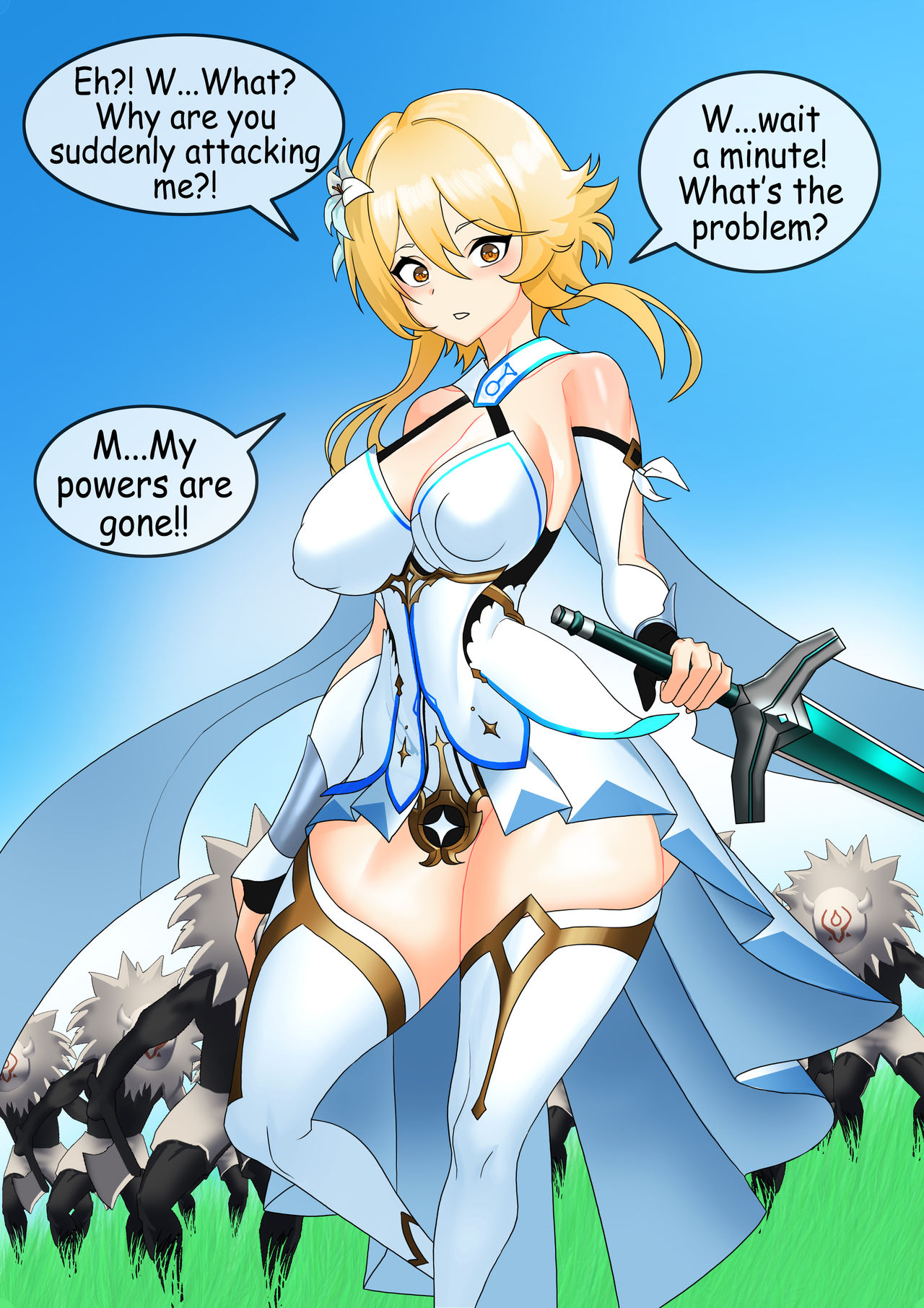 Genshin Gameover Prologue page 4 full