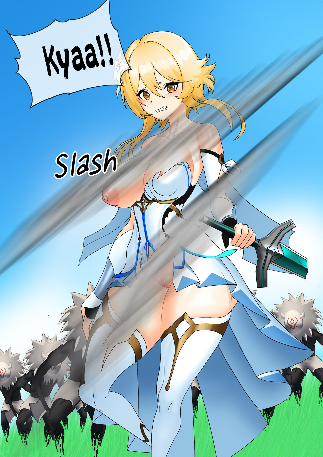 Genshin Gameover Prologue page 5 full