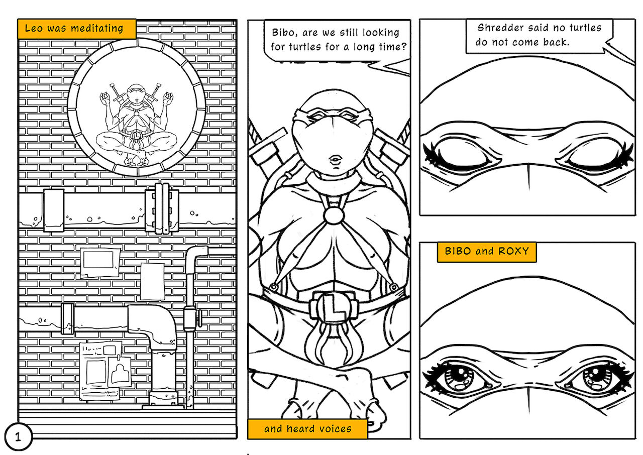 Sillenthilenok – TMNT – TURTLES Futanari page 5 full