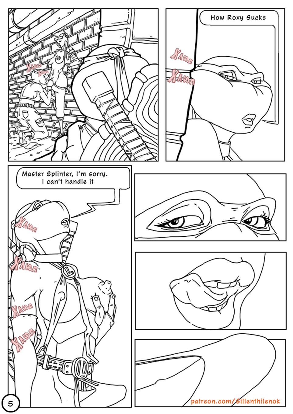 Sillenthilenok – TMNT – TURTLES Futanari page 9 full